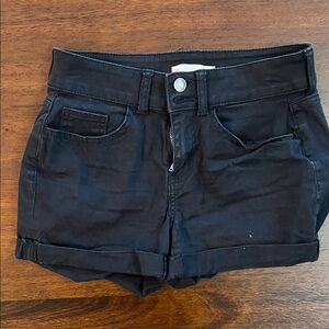 SO Black Kids Denim Shorts